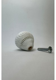 Resim Pomerol Elara Şık Dolap Kulpu Zarif Ve Modern Tasarım Mobilya Kulpu 