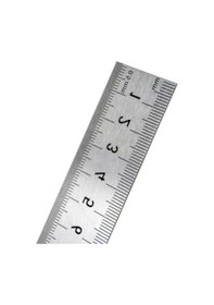 Resim 300 Mm Çift Taraflı Çelik Cetvel - Ölçüm İçin Doğru Araç 