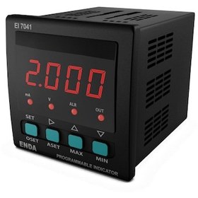 Resim Enda Eı7041 Programlanabilir Proses Göstergesi 72x72mm 90-230v 