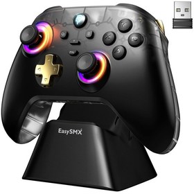 Resim Easysmx D05 - Kablosuz Gamepad - Hall Effect Stick - Siyah 
