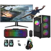 Resim Rotampc RT2339 i5-14400 32 GB 512 GB M2 NVMe SSD 6 GB RTX3050 32" Free Dos Masaüstü Oyuncu Bilgisayarı 