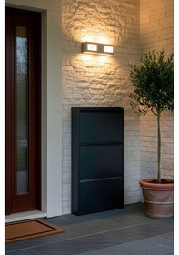 Resim Metal Ayakkabılık 3 Lü Antrasit Ral 7016 Antrasit 