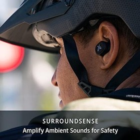 Resim Jaybird Vista 2 Gerçek Kablosuz Spor Bluetooth Kulaklık Şarj Kılıflı - Premium Ses, ANC, Spor Uyum, 24 Saat Pil, Askeri Sınıf Dayanıklılığa Sahip Su Geçirmez Kulaklıklar - Siyah 