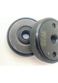 Resim Reedark M10 Otomatik Kilitleme Basma Plakası, Taşlama-polisaj İçin Taşınabilir Hızlı Kilitli, Siyah 120g, Endüstriyel Uygulamalar İçin Dayanıklı 