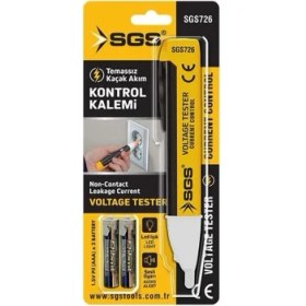 Resim AyrStore Sgs 726 Temassız Kontrol Kalemi 90-1000 Volt 