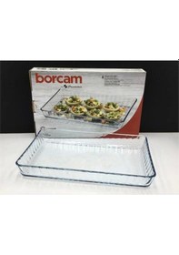 Resim Paşabahçe 59984 Borcam Fırın Tepsisi 37 x 24 CM 2850 CC 