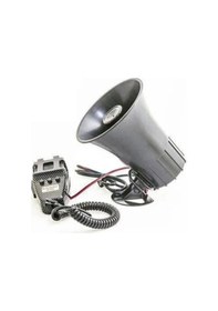 Resim Oto Siren Mikrofonlu Megafon 12 Volt Polis Sireni Dadat 