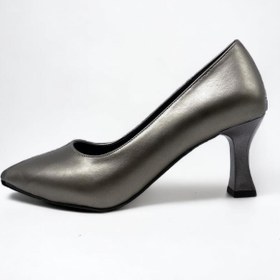 Resim MASSİMA Massima 9536 Platin Stiletto Ayakkabı 