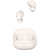 Resim AUKEY EP- M3A- WH Kablosuz Kulaklık 80MS Düşük Gecikme 30 Saat müzik - beyaz 