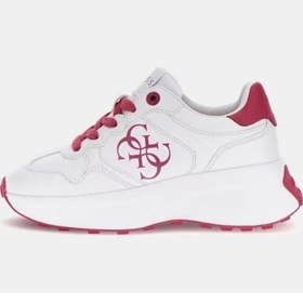 Resim Guess Luckei 4g Logolu Kadın Spor Ayakkabı Flplucele12 Fuşya 