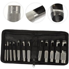 Resim Conta Delme Aparatı Çantalı 12 Parça 3mm-19mm - Profesyonel Tamir Aparatı 