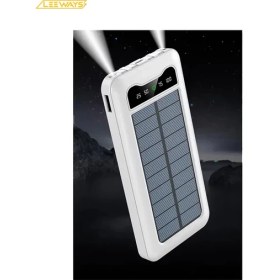 Resim 10000 Mah Güneş Enerjili Taşınabilir Şarj Cihazı Powerbank 