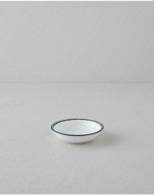 Resim English Home Black Lines Porselen Çerezlik 11 Cm Siyah - Beyaz Siyah - Beyaz 