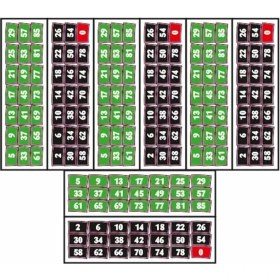 Resim Rulet Yeşil 1 Set Jant Şeridi 