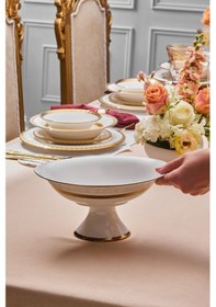 Resim Karaca Royal Bone Victoria Ayaklı Gondol Gold 