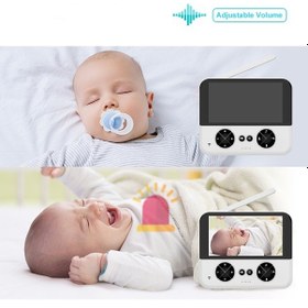 Resim Bebek İzleme Kamerası Wifi Gerekmez Ninni Çalma, Ağlama Algılama, Sıcaklık Takibi,720p 