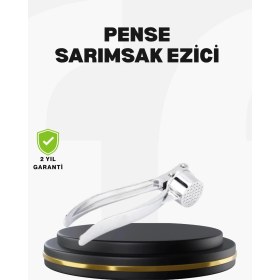 Resim Profesyonel Sarımsak Ezici Sağlam Yapı ve Rahat Kavrama 