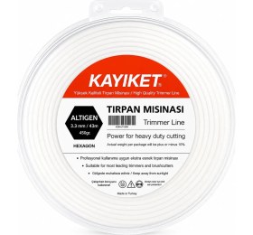 Resim Kayıket Altıgen Tırpan Misinası 43 Metre 3,3 mm 450GR 