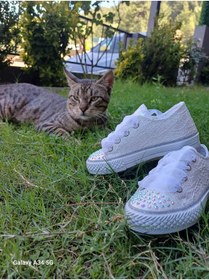Resim Scarpe Magiche Beyaz Kız Çocuğu Ayakkabısı Işıklı (31-35 numara arası IŞIKSIZDIR ) 