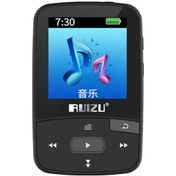 Resim Ruizu X50 Kablosuz Bluetooth Mp3 Çalar, 8gb Hafızalı, Spor Ve Koşu İçin Hafif Müzik Çalar 