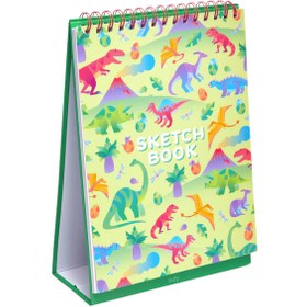 Resim Ooly Sketch & Show Dik Duran Telli Resim Defteri - Daring Dino - Desenli 