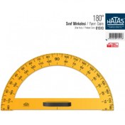 Resim Yarım Daire Açılı Ölçer, Sınıf Minkale, Büyük Boy, Hassas ve Kullanışlı 