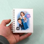 Resim Heyecanlı Balayı Karikatürlü Defter 