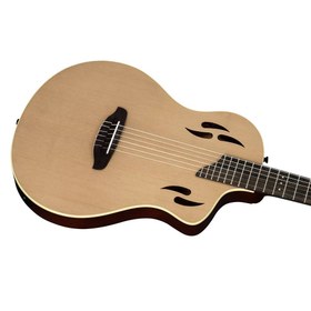 Resim Ortega TourPlayer RTPSTD-NAT Elektro Klasik Gitar (Natural) 