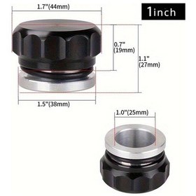 Resim Xuweiwei Kaynak Tankı Kapakları 1 Inch 2 Inch 2.5 Inch Boyutlarında Otomotiv Modifikasyon Parçaları 