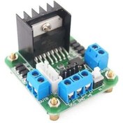 Resim KONTAKTEK L298 Voltaj Regulatörlü Çift Motor Sürücü Kartı (Yeşil Pcb) 