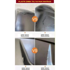 Resim Yate10 Plastik Zımba Teli Kaynak Makinası 50W/220V+500 Adet Tel 