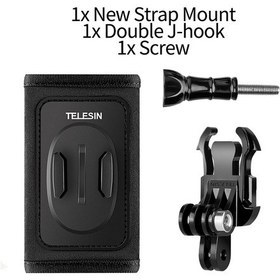 Resim Kayış Montaj Seti A-telesın Sırt Çantası Omuz Askısı Braketi Dağı Gopro Hero 10 9 8 7 6 5 4 3 Insta360 Sjcam Eken Osmo Eylem Kamera Aksesuarları 