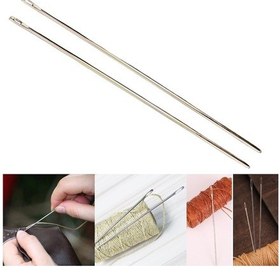 Resim Saraç El Dikiş İğnesi 1,0 MM x 8 CM -2 Adet 