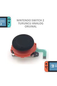 Resim siar Nintendo Switch 2 NS2 Joystick (Joycon) Analog Stick V2 Turuncu 