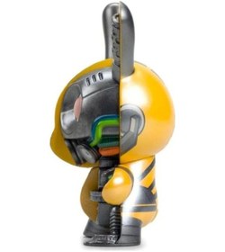 Resim Kidrobot Dairobo B Mecha Half Ray Dunny Figür Limited Edition Peluş Oyuncak Çok Renkli 