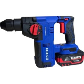 Resim EXEN EN 404 SET - 21V 4Ah Kömürsüz Şarjlı Makina 4'lü Set 