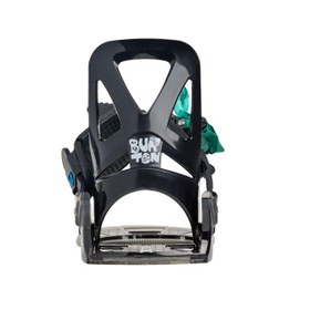 Resim Burton K Mini Grom Binding Unisex Çocuk Siyah Snowboard Bağlaması 