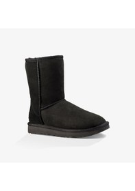 Resim Ugg Classic Short Iı Kadın Siyah Bot Düz 1016223 Siyah 