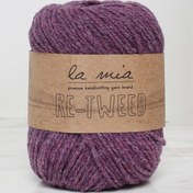 Resim La Mia Re-Tweed Mor Melanj El Örgü İpi - L143 - 34408 