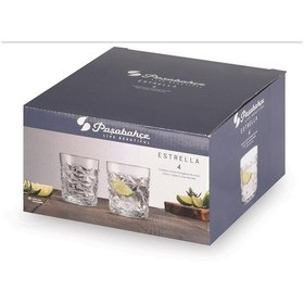 Resim Paşabahçe 520542 Estrella 4'lü Su Bardağı 305cc Diğer 