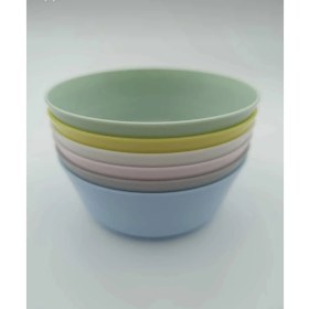 Resim IKEA Çok Renkli Kalas Tabak Seti Pastel Tonlar 6 Adet 