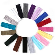 Resim Stay Cool & Dry During Workouts: 1pc Solid Moisture Wicking Headband 