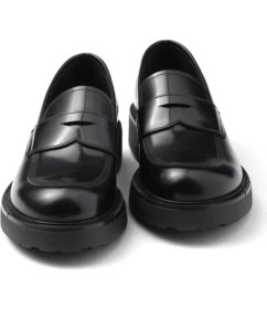 Resim Prada Sport Siyah Erkek Penny Mokasen 