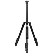 Resim Jusino X-423S Tripod Siyah (Hafif Kullanışlı Seyhat için İdeal) 