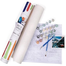 Resim Genel Markalar Tavşanın Zerafeti Sayılarla Boyama Seti Duvar Sticker Rulo 60 X 75 Cm 