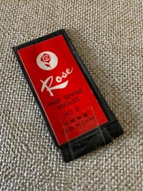 Resim Rose Antika Dikiş İğnesi Paketi No2 - Bakkaliye Koleksiyon Yorgan İğnesi 