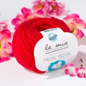 Resim La Mia Pastel Cotton Kırmızı El Örgü İpi - L004 - 33611 