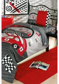 Resim Taç Nevresim Takımı Kristal Yarışçı Nevresim Takımı 