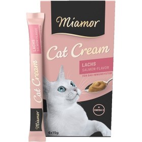 Resim Mıamor - 822 - Cream Somonlu Kedı Ödülü - Muratech - 6x15 Gr 