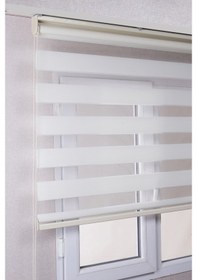 Resim Ekru Düz Zebra Stor Kaliteli Güneşlik Perdeler 